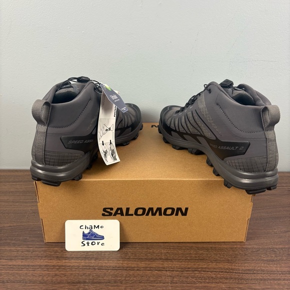 SALOMON SPEED ASSAULT 2 TACTICAL Hiking SHOES WOLF GRAY 416248 Men Sz 10 & 11.5 - Picture 5 of 9